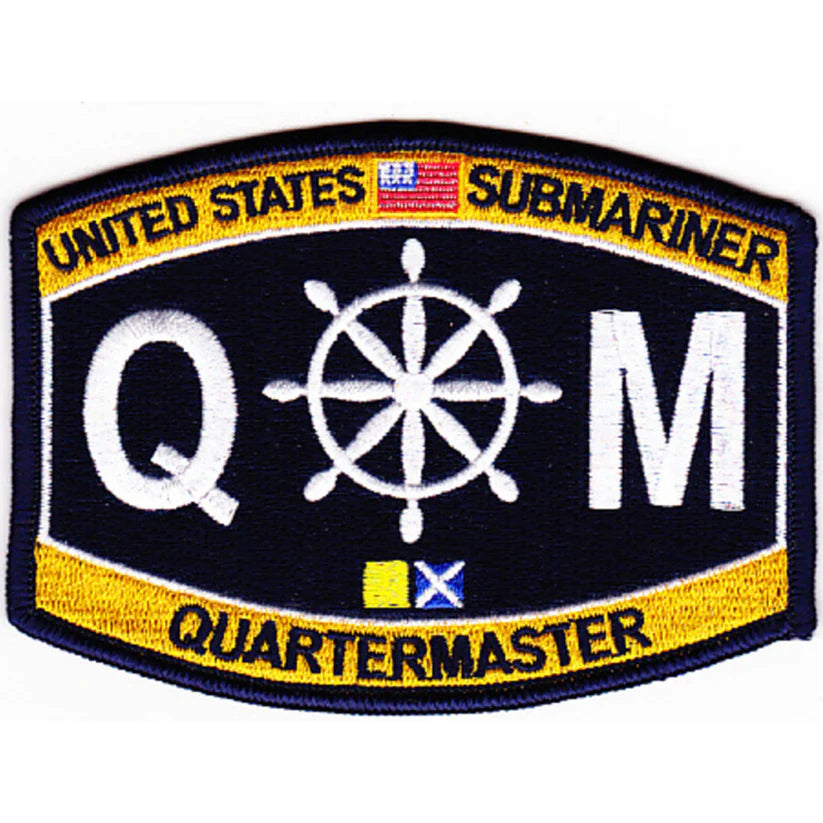 SUBMARINE QUARTERMASTER QM RATING DECAL/STICKER