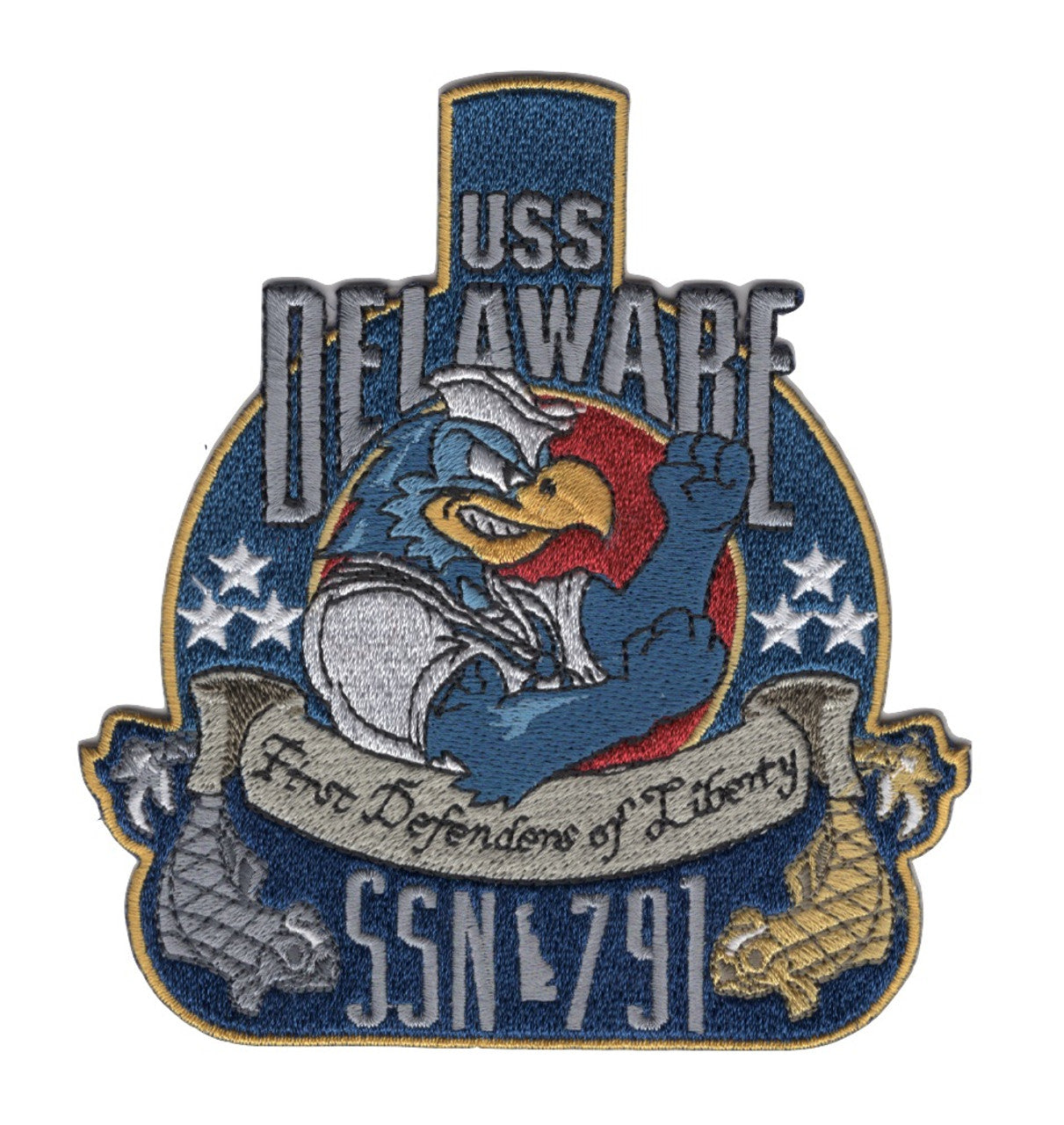 USS DELAWARE SSN 791 PATCH