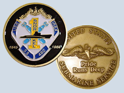 USS Irex SS 482 Challenge Coin