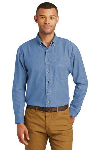 Denim Shirt Long Sleeve