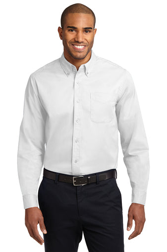 Woven LONG sleeve button Down Shirt,