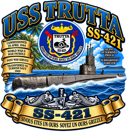 USS Trutta SS  - 421 Dynamic Clothing