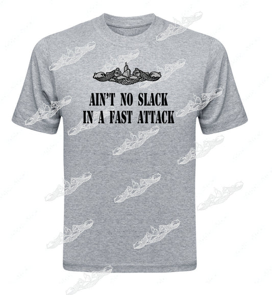 Ain't No Slack in Fast Attack TEXT & Dolphin :   Clothing