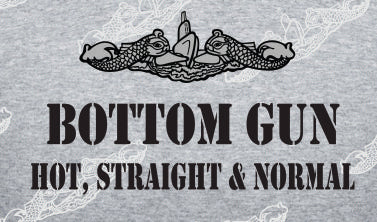 Bottom Gun / Hot. Straight & Normal TEXT & Dolphin : Clothing