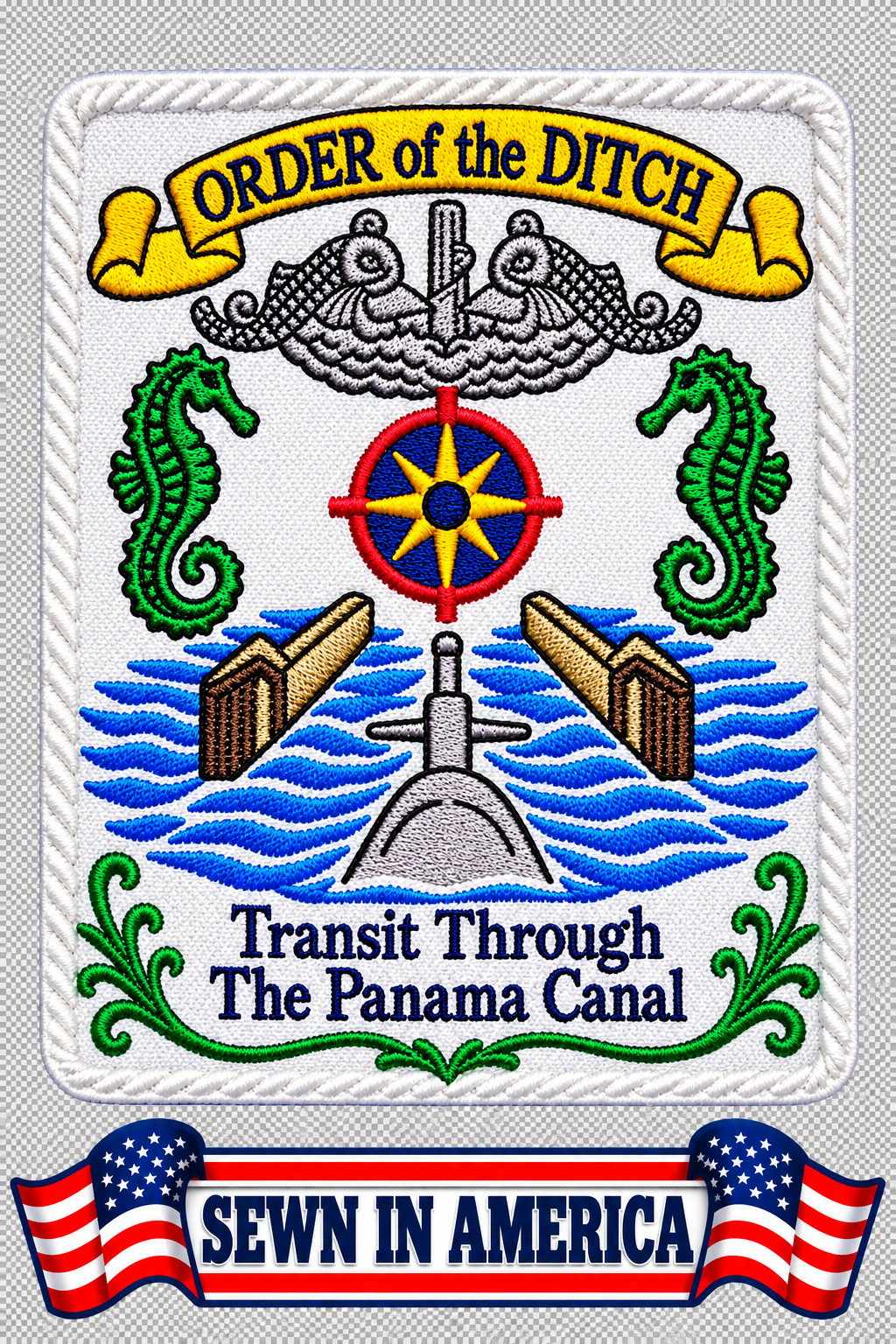 Panama Canal Order of the Ditch Patch