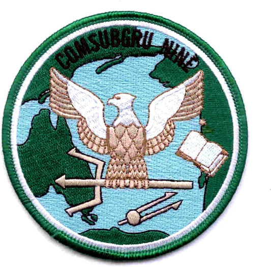 COMSUBGRU NINE / COMMAND SUBMARINE GROUP 9 PATCH.
