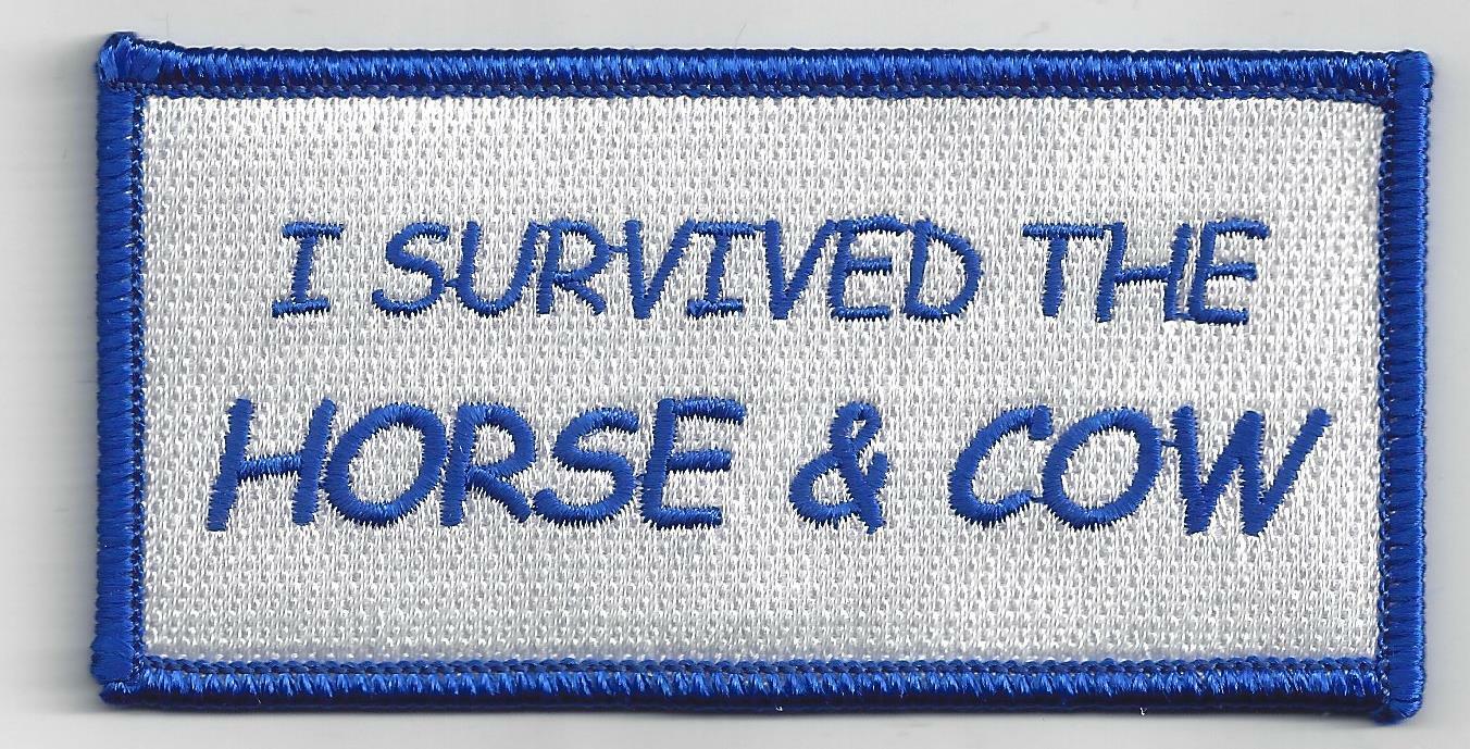 I Survived the Horse & Cow DECAL/STICKER