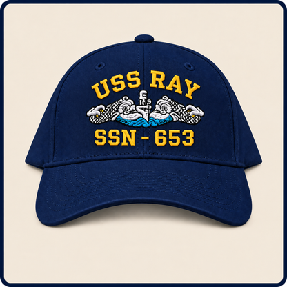 USS RAY SSN-653 HAT approved boat mockup