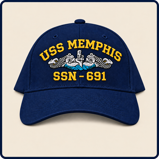 USS MEMPHIS SSN-691 HAT approved boat mockup