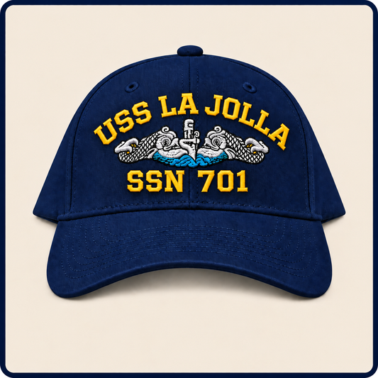 USS LA JOLLA SSN-701 HAT approved boat mockup