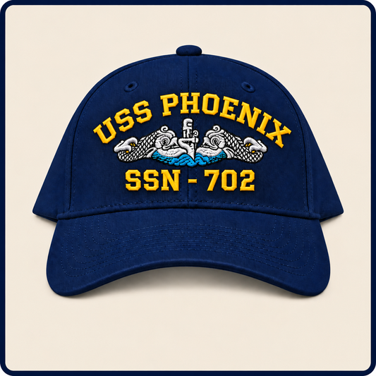 USS PHOENIX SSN-702 HAT approved boat mockup