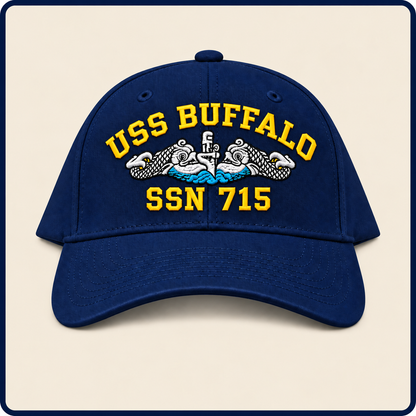 USS BUFFALO SSN-715 HAT approved boat mockup