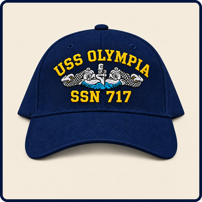 USS OLYMPIA SSN-717 HAT approved boat mockup