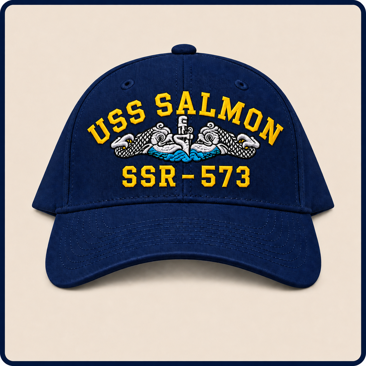 USS SALMON SS-573 HAT approved boat mockup