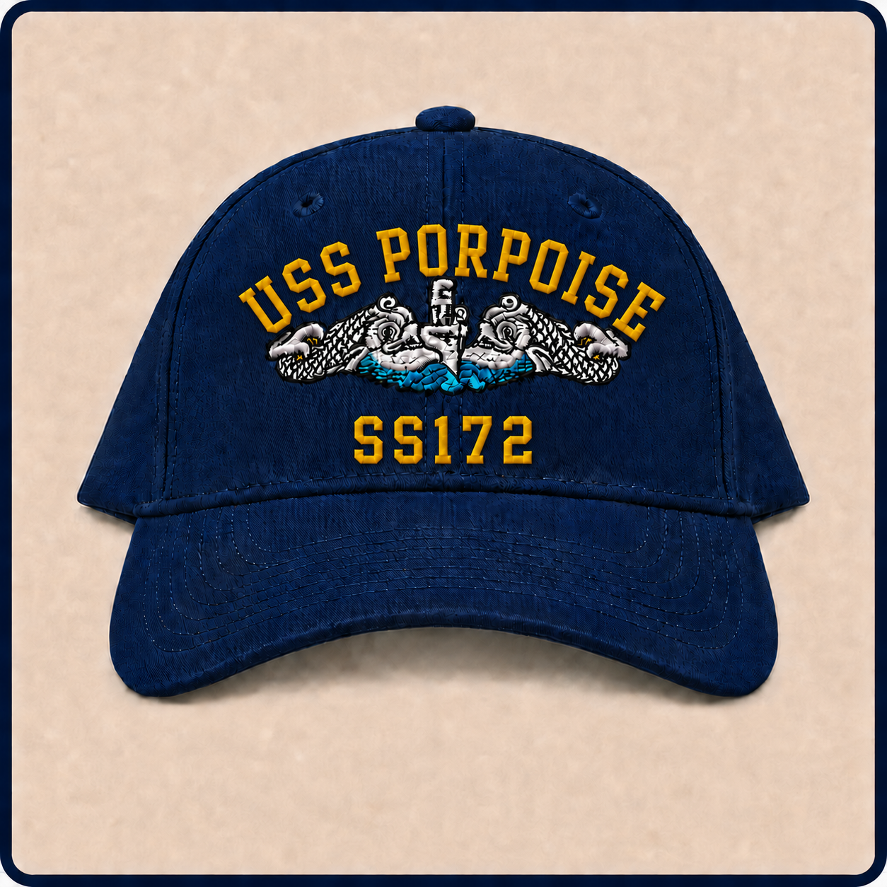 USS PORPOISE SS-172 HAT approved boat mockup
