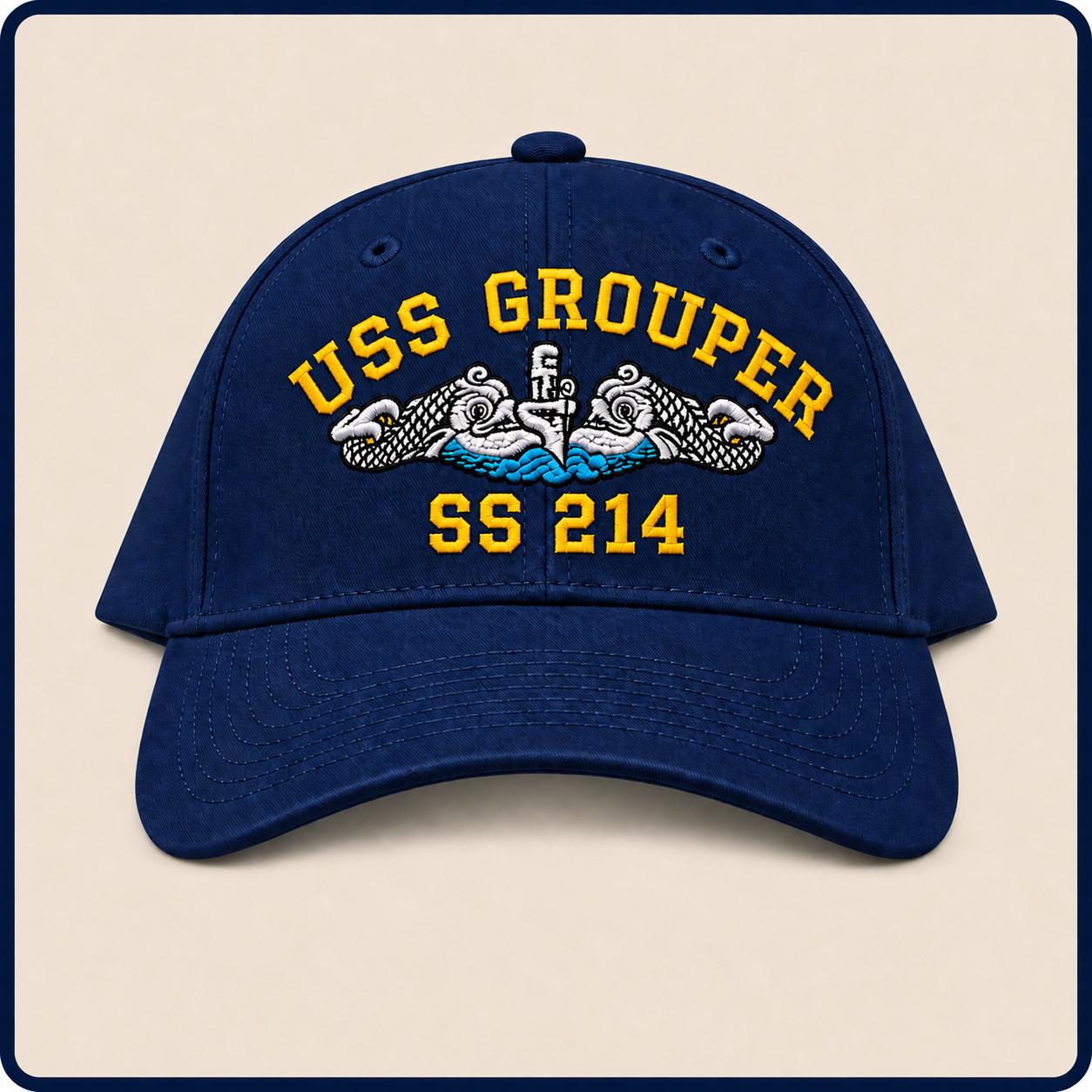 USS GROUPER SS-214 HAT approved boat mockup