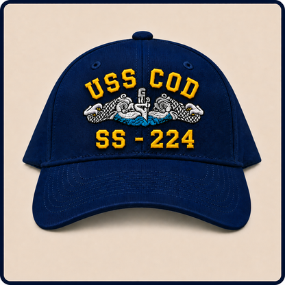 USS COD SS-224 HAT approved boat mockup