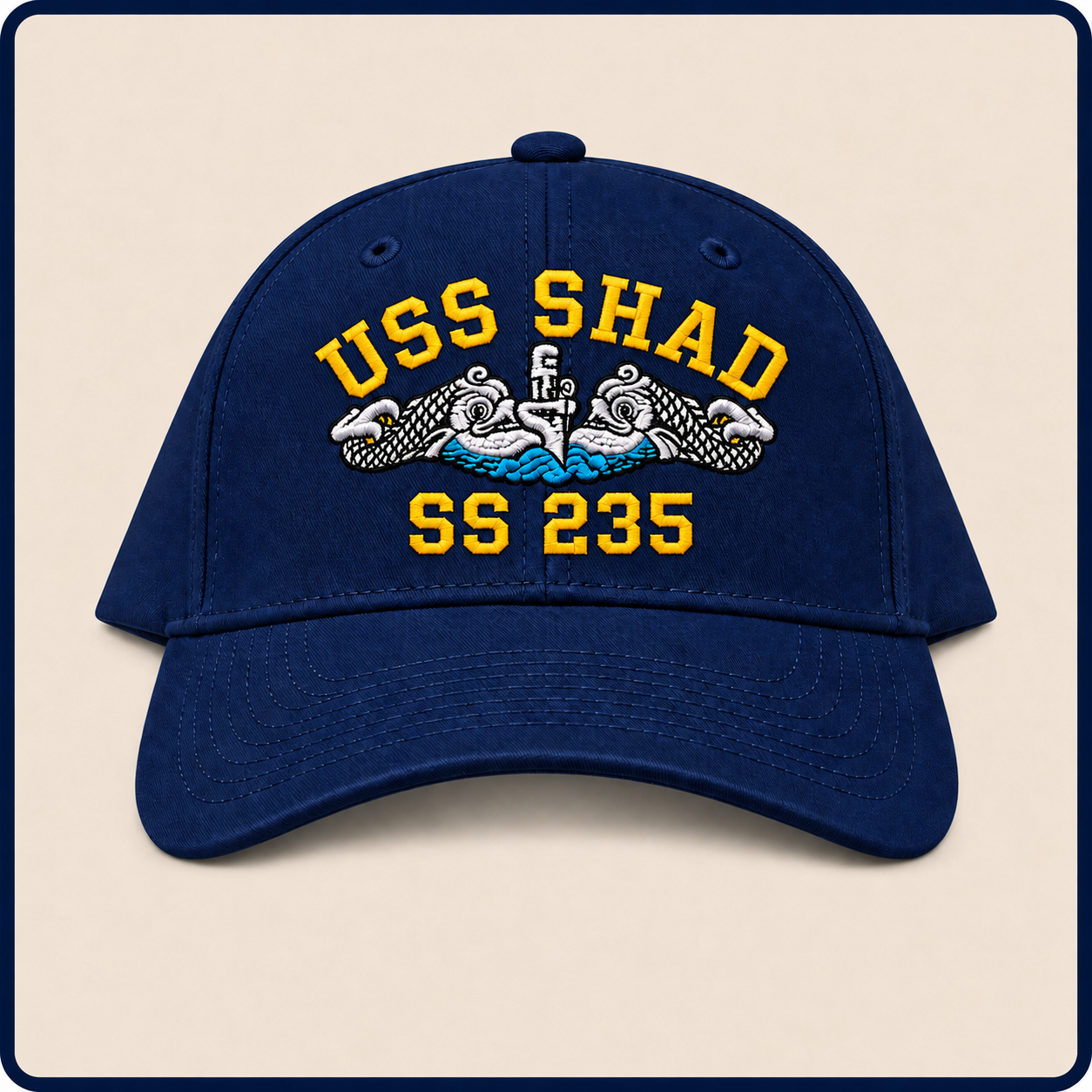 USS SHAD SS-235 HAT approved boat mockup