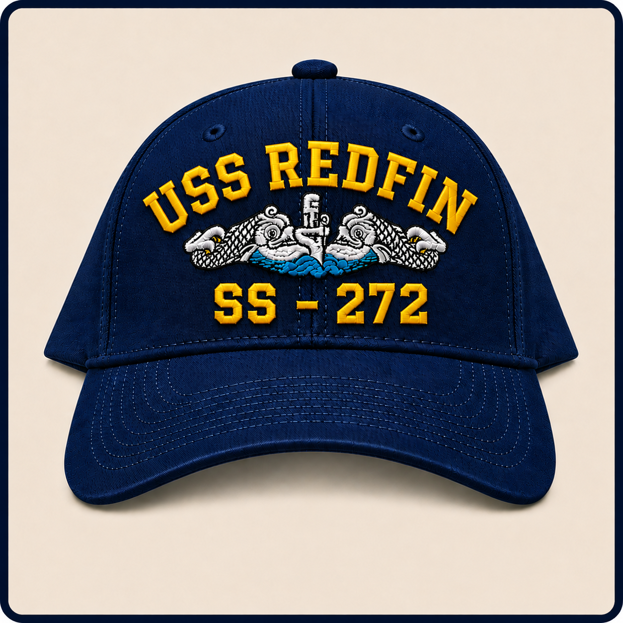 USS REDFIN SS-272 HAT approved boat mockup