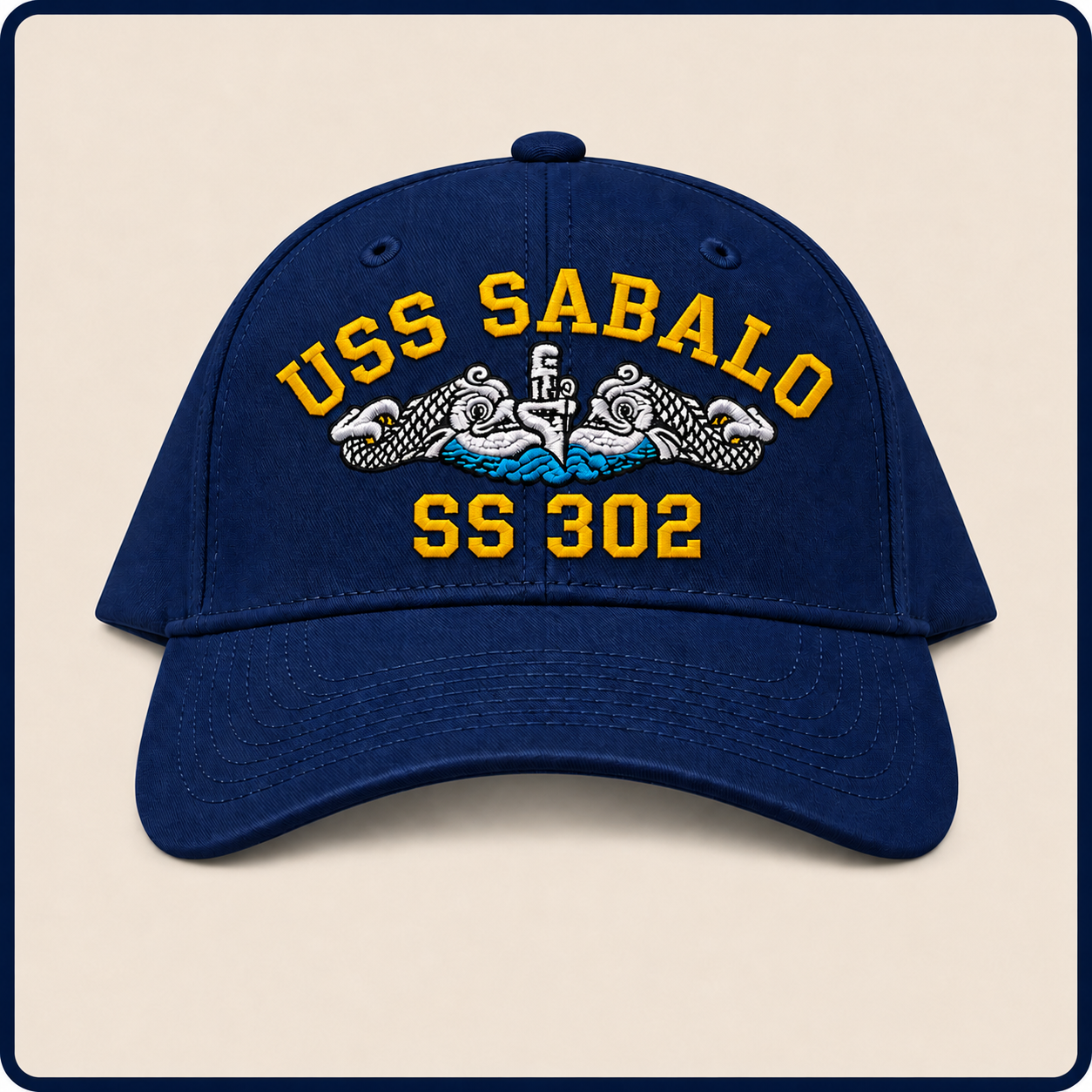 USS SABALO SS-302 HAT approved boat mockup