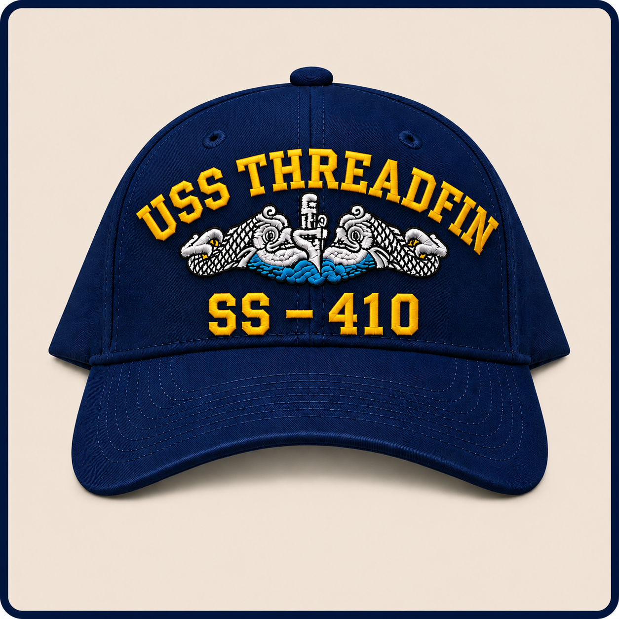 USS THREADFIN SS-410 HAT approved boat mockup