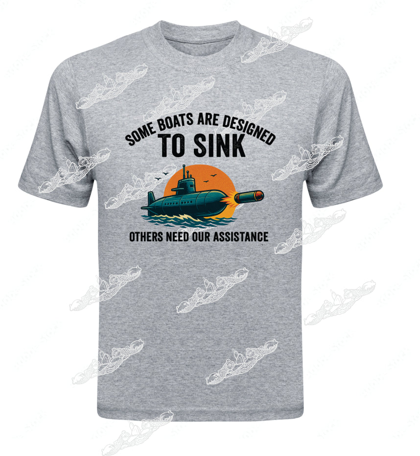 Some Boats Are Designed To Sink SUBMARINE SUNET & Torpedo : Clothing