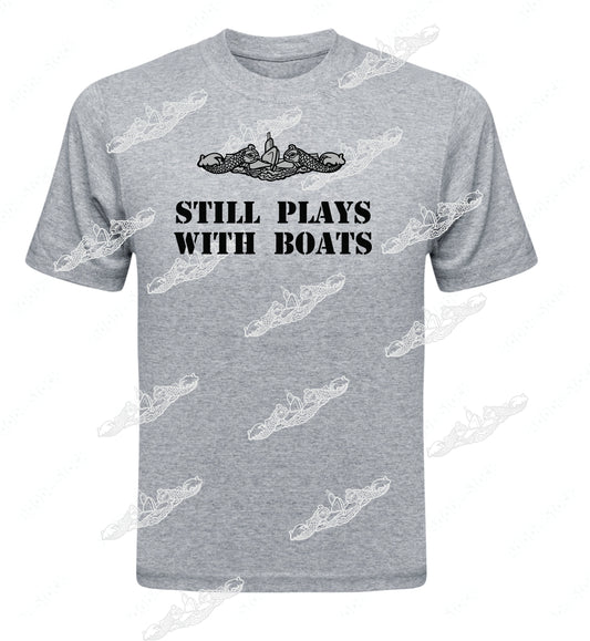 Still Plays With Boats TEXT & Dolphins  : Clothing