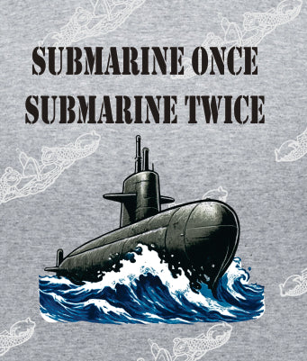 Some Boats Are Designed To Sink SUBMARINE & Waves : Clothing