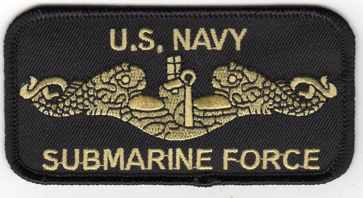 US NAVY Submarine Force Gold DECAL/STICKER