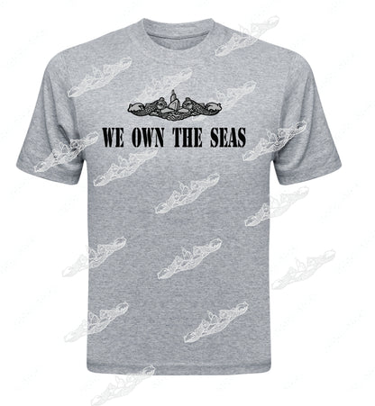 We Own The Seas TEXT & Dolphin ; Clothing
