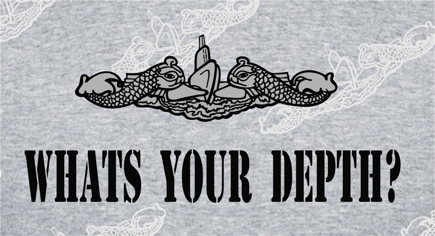 What's Your Depth? TEXT & Dolphins : Clothing