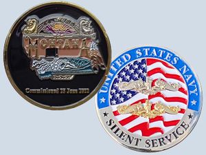 USS Montana SSN 794 Challenge Coin