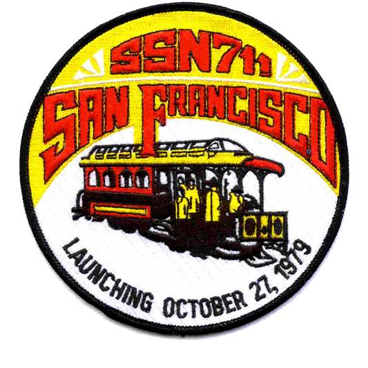 USS SAN FRANSISCO SSN 711  PATCH collection thumbnail