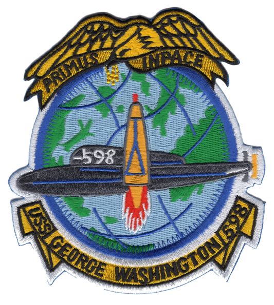 USS GEORGE WASHINGTON SSBN 698 PATCH collection thumbnail