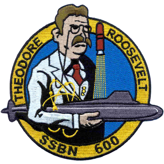 USS THEODORE ROOSEVELT SSBN 600 PATCH collection thumbnail