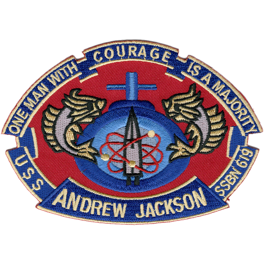 USS ANDREW JACKSON SSBN 619 PATCH collection thumbnail