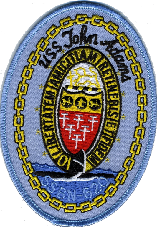 USS JOHN ADAMS SSBN 620 PATCH collection thumbnail