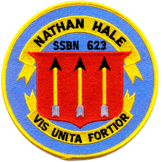 USS NATHAN HALE SSBN 623 PATCH collection thumbnail