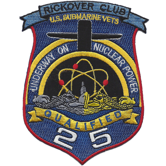 Rickover Club 25 years PATCH collection thumbnail