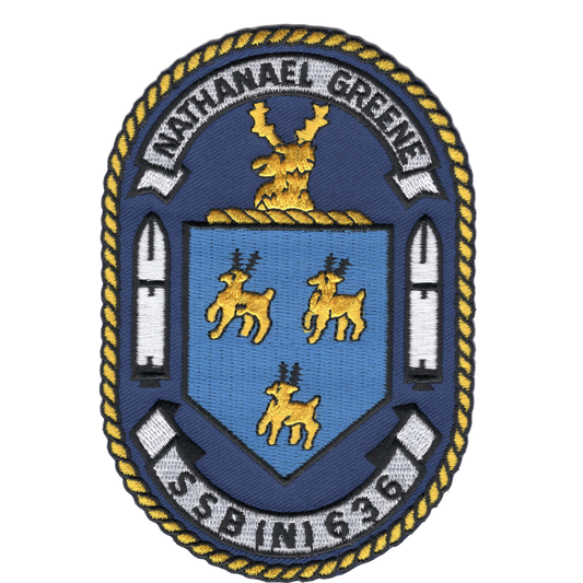 USS NATHANAEL GREENE SSBN 636 PATCH  SSB(N) collection thumbnail