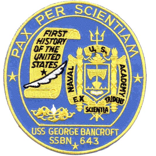 USS GEORGE BANCROFT SSBN 643 PATCH collection thumbnail