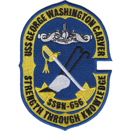 USS GEORGE WASHINGTON CARVER SSBN 656 PATCH collection thumbnail
