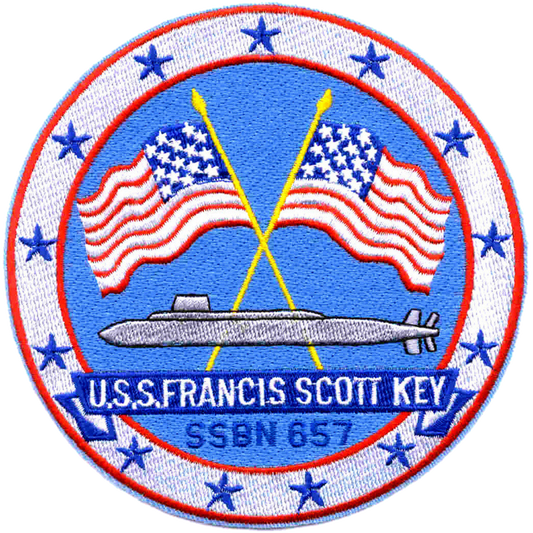 USS FRANCIS SCOTT KEY SSBN 657 PATCH collection thumbnail