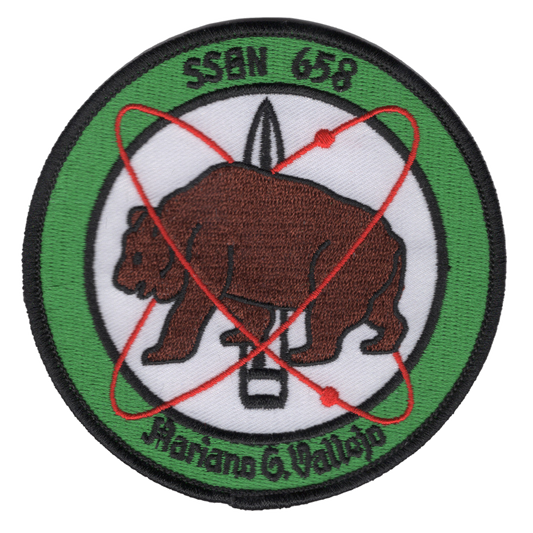 USS MARIANO G VALLEJO SSBN 658 PATCH collection thumbnail