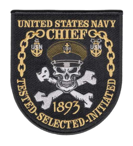 US Navy Chief PATCH   Tested Selected Initiated collection thumbnail