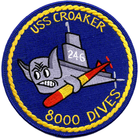 USS CROAKER SS 246 PATCH collection thumbnail