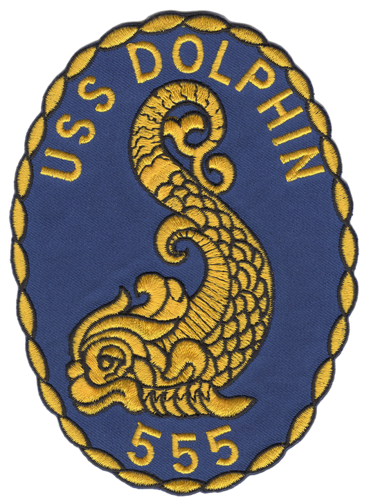 USS DOLPHIN SS 555 PATCH collection thumbnail