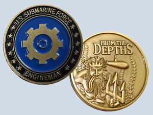 EN Rate Coin Engineman Insignia Challenge Coin