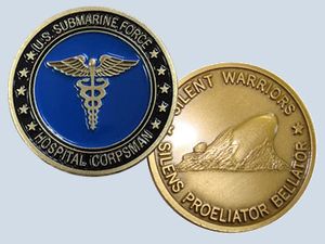 HM Rate Coin Hospital Corpsman Insignia Challenge Coin