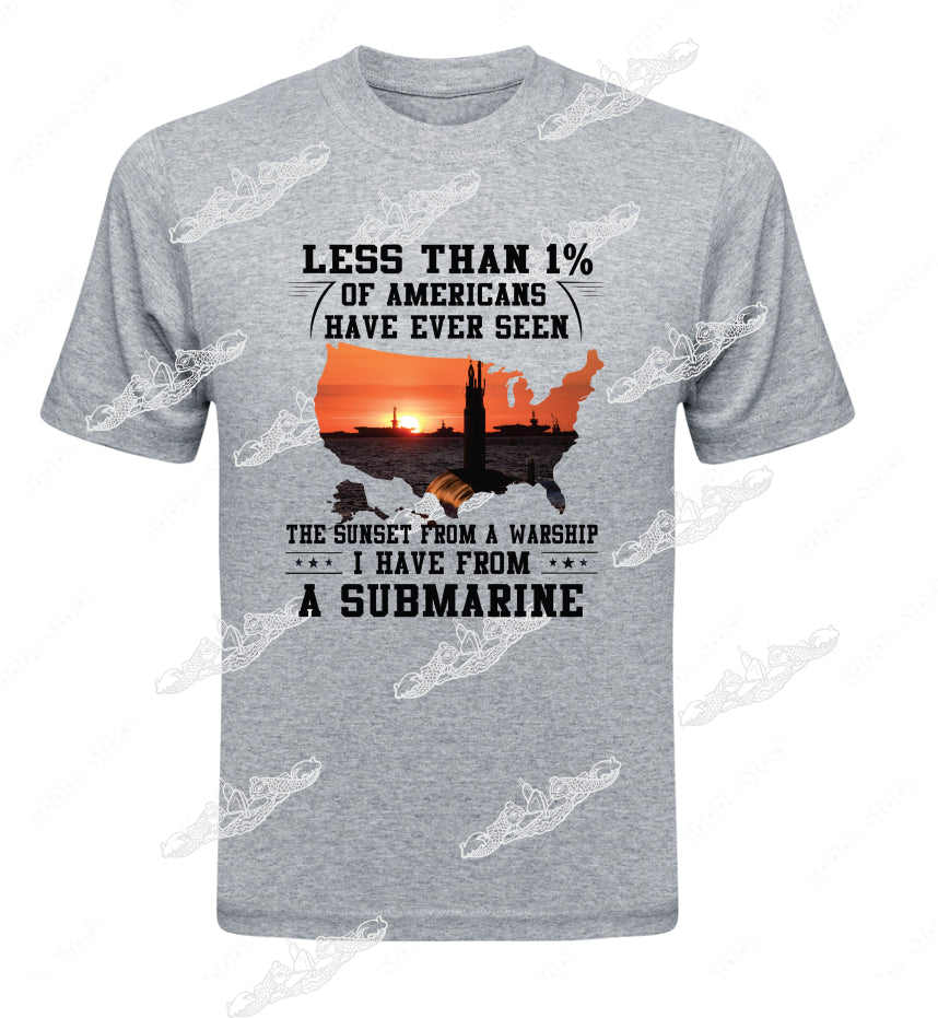 Less Than 1% Sunset from a Submarine : Clothing